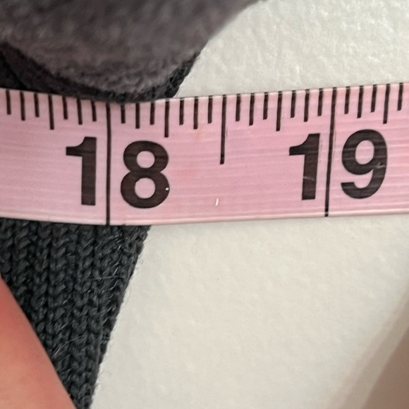 Women’s PrAna Gray Black Tobi Ribbed  Zip Front Knit Sweater Jacket Size Medium - Picture 9 of 12